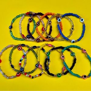 Evil Eye Stretch Bracelets